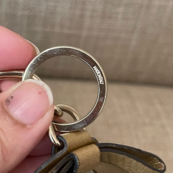 Authentic Gucci PVC leather DOG bag charm key holder - Picture 7 of 8